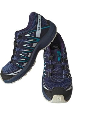 Salomon XA Pro 3D Junior Trail Running Shoes Kids Size 1.5Y